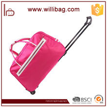 Durable Reisetasche Trolley Nylon Reisetasche mit Rädern